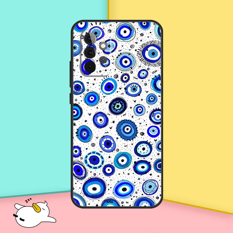 Evil Eye Case For Samsung Galaxy A32 A52 A12 A14 A34 A54 A51 A71 A53 A33 A13 A15 A25 A35 A55 Cover
