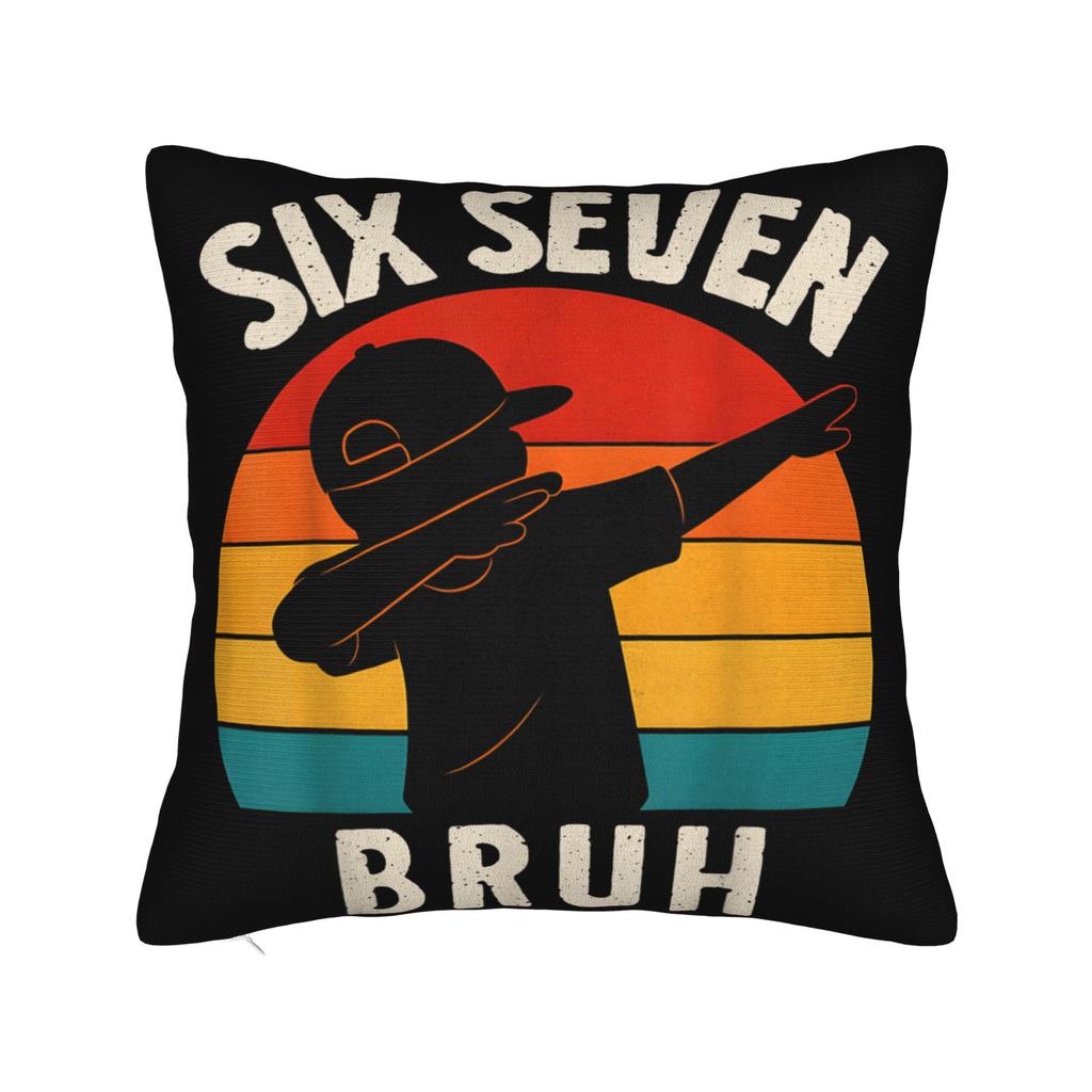 6 7 Christmas 67 Santa  Pillow Cover  Soft Cushion Cover Kawaii Pillow Case For Chair Sofa Home Decor