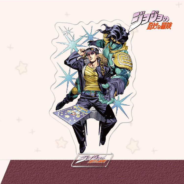 JoJo's Bizarre Adventure Animation Comics Peripheral Toys JOJO Dio Acrylic Stand-Up Sign Anime Action Figure Model Collection