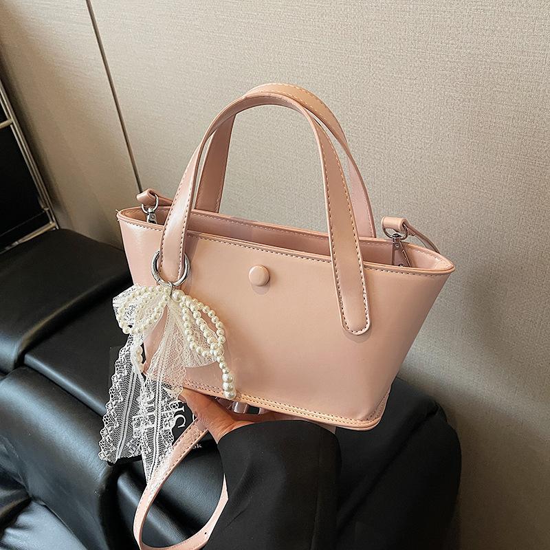 Stylish and Simple Small Bag Women's Summer New Portable Bucket Bag Versatile Shoulder Messenger Bag