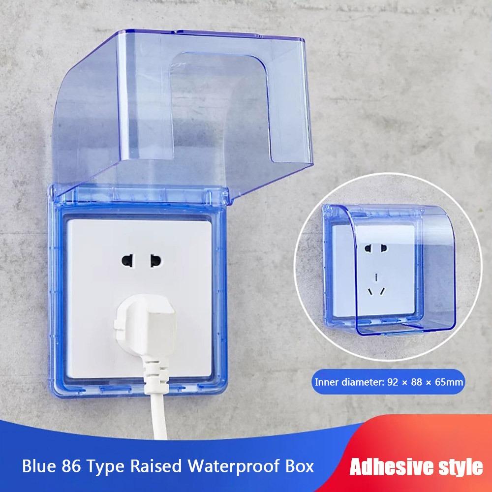 Întrerupător montat pe perete Capac de protecție Auto-adeziv de protecție Priză Priză Cutie impermeabilă Perete