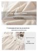 Women's Slim Fit Acetate Wool Cigarette Pants - Autumn/Winter Straight-Leg Casual Trousers