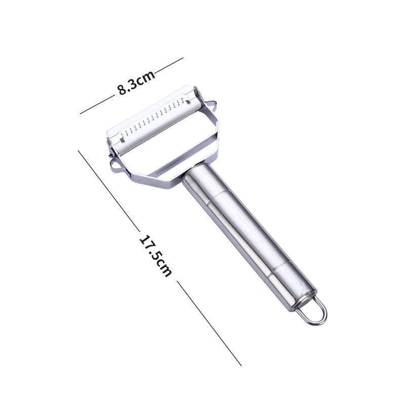 

Multifunctional Stainless Steel Grater & Peeler for Fruit, Potato, and Carrot