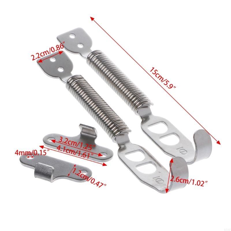 2025 New Stainless Boot Bonnet Springs Clips Competition Hood Panel Race Rally P Lock Suitable for IMPREZA EJ18 92-00 TK-01608