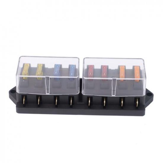 Easy tall Blade Fuse Box for Car LED Circuit Protection For 12v 24V