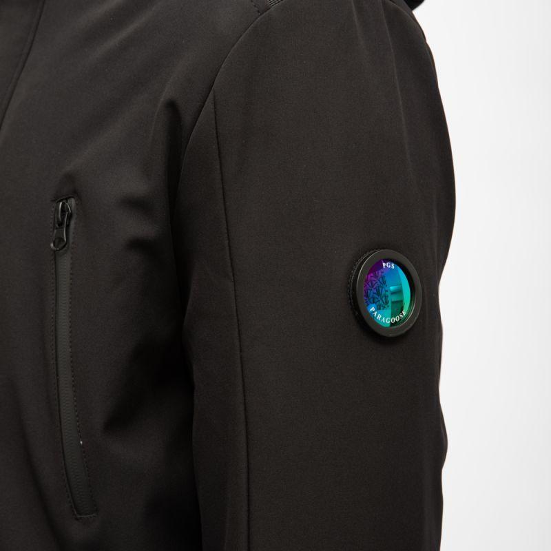 Parka à capuche baryo logo écusson holographique Homme PARAGOOSE