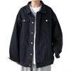 East Rain Black Denim Plus FUN215 Men's Jacket, Spring, Autumn, Winter, Sizes,