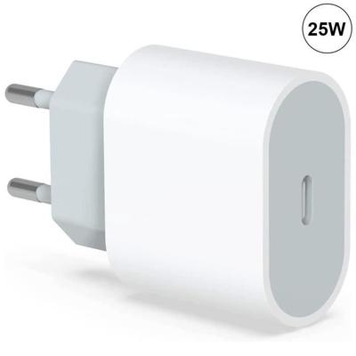 25W USB-C White Fast Charger for Xiaomi Redmi A1+ and A1 - E.F.CONNECTION - Power Adapter - USB-C - 25W