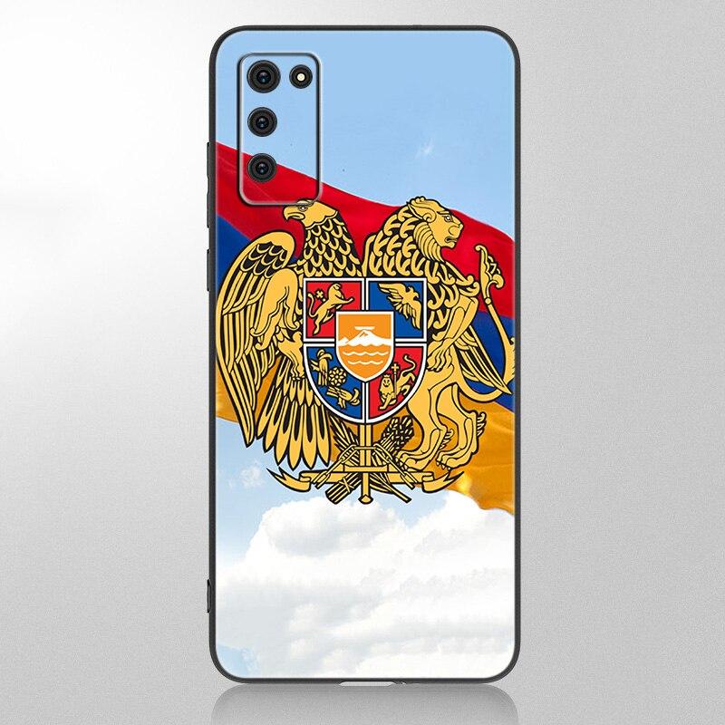 

Чехол с армянским флагом Армении для Samsung Galaxy A12 A02S A22 A32 A52 A72 A71 A51 A41 A31 A21 A11 A50 A70 A10S A20S, черный чехол Samsung A72