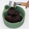 Non-Slip Knock Coffee Slag Box 1L Capacity Coffee Grounds Container Espresso Dump Bin  Espresso Bar