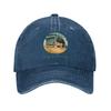 Trash Truck Animation Denim Fabric Cap Casual Baseball Caps Adjustable Hat Summer Unisex Baseball Hats