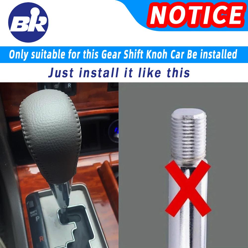 Factory Direct Sales Of Automated Black Gear Shift Knob For TOYOTA 8mm Thread /Camry RAV4 Car Replacement Parts