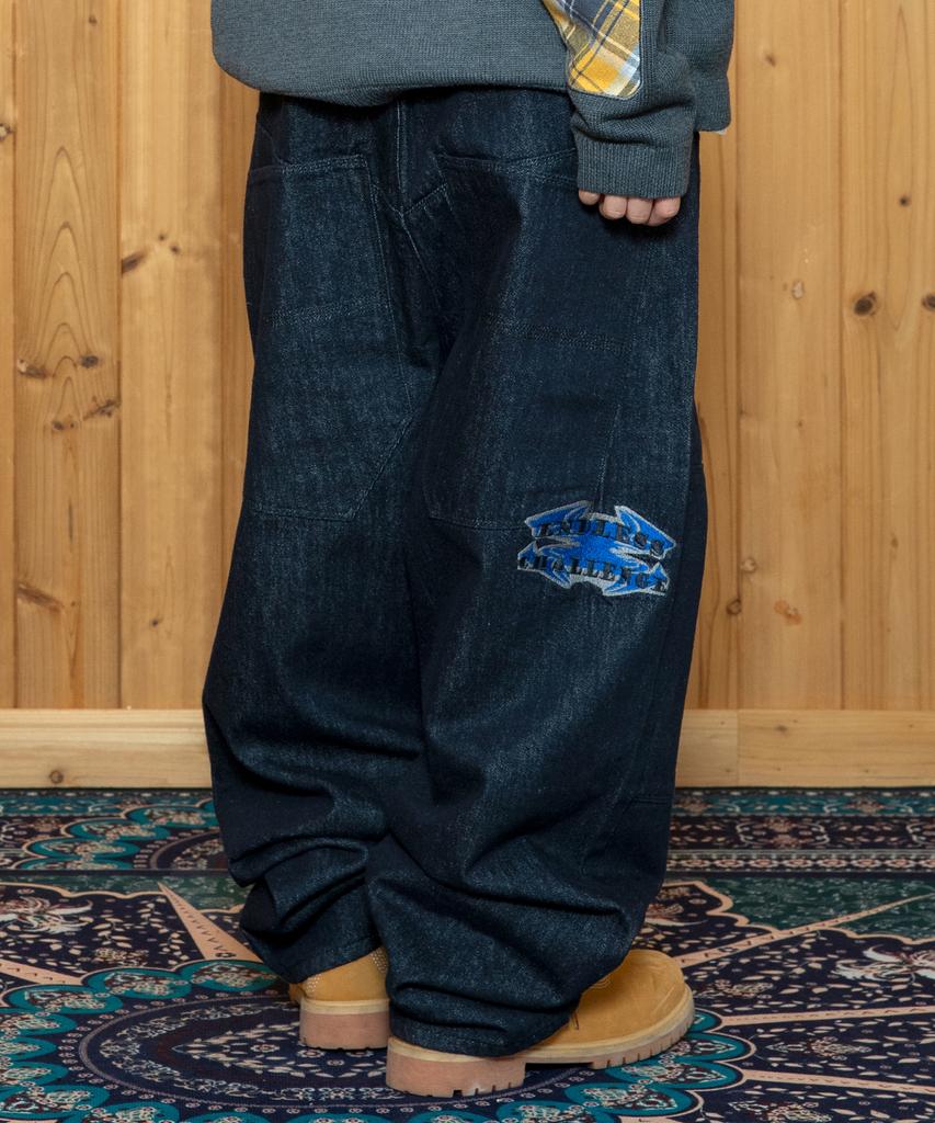 XTONZ Xp309 O.G Baggy Denim Pants (Indigo)