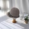 Men's and Women's Daily Bucket Hat Knitted Uneven Brim Bucket Hat