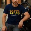50th Birthday Born In 1976 Tshirt Classic Rock Legend Gift for Men Dad Grandpa Turning Fifty Tee Gen X Bday Graphic T Shirts
