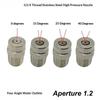 2Pcs 0/15/25/40 Degree Water Jet Angle Speed 1/4Thread Pressure Washer Cleaning Nozzle For Pressure Washer Jet Wash Spray Nozzle