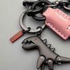 Dinosaur Charm Keychain Zinc Alloy Animal Keyring Keys Backpacks Handbags Keychain Stylish Accessories