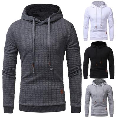 Mens Hoodie Fleece Pullover Cotton Jacket Sweatshirt Hooded Casual Top