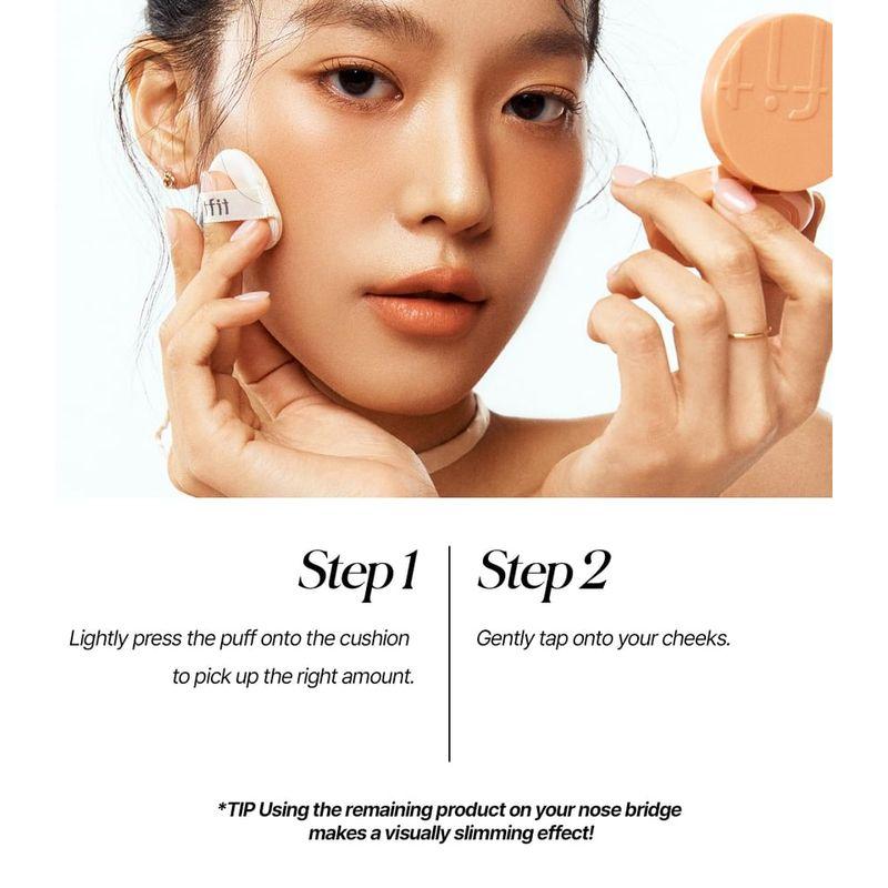 TFIT - Fluffy Velvet Cushion Blush - 7 Colors