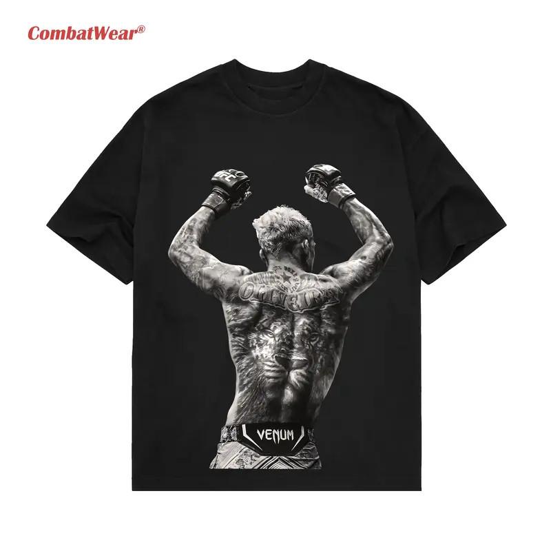 T-Shirt Charles Oliveira Do Bronx Vintage Anni '90 UFC MMA Fighter V2 Grafica Campione