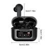 YW08 Bezprzewodowy zestaw słuchawkowy BT 5.4 z etui ładującym Smart Touch Kolorowy ekran ANC Redukcja szumów otoczenia Dźwięk przestrzenny 9D