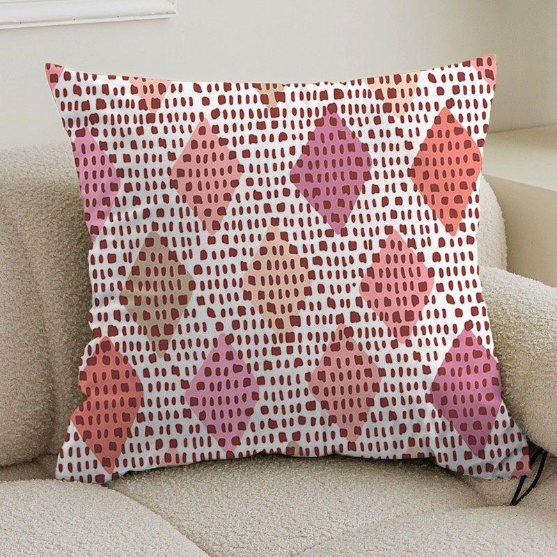 Double-sided bohemian print ethnic pillow cover sofa living room cushion cover geometric pillow square pillowcase