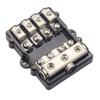 Fused Power Distribution Block Set Anl Fuse Holder Vehicle Repair Parts Strong Fireproofing Grade for Car Audio Replacements