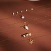 Youthway Double-layer Conch Starfish Pearl Peadant Necklace For Women New 18K Gold PVD Plated Stainless Steel Beach Jewelry