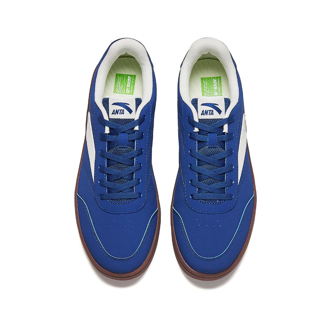 Anta Skateboard Shoes Men's Bicheng Blue/Ivory White 912618099-9