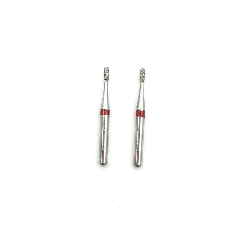 10pcs Dental Diamond Burs Diamond FG High Speed Burs for Polishing Smoothing Dental Burs 1.6mm CD-51F