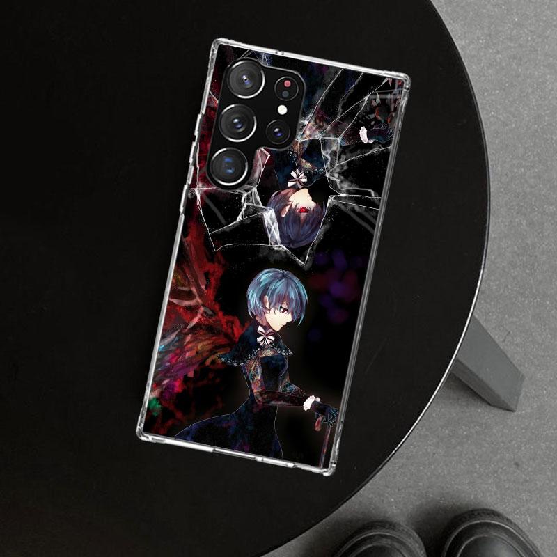 Ghoul Tokyo Touka Kirishima Phone Case Cover for Samsung Galaxy S26 S25 Edge S24 S23 Ultra S22 Plus S21 FE S20 + Art Customized