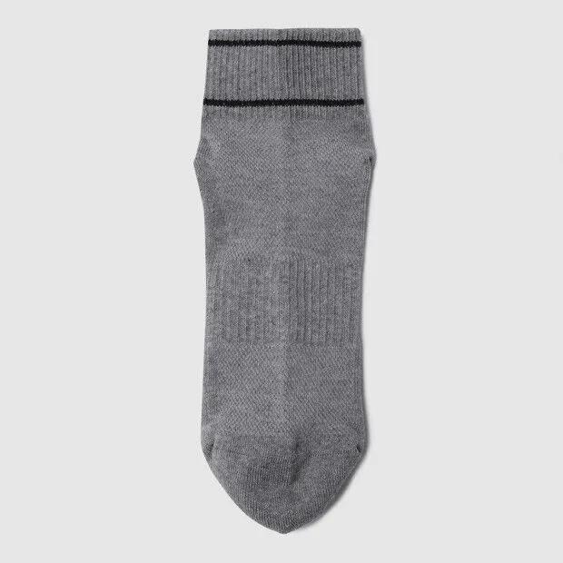 Sports Cushioned Low Socks - Grey QR323ASC75