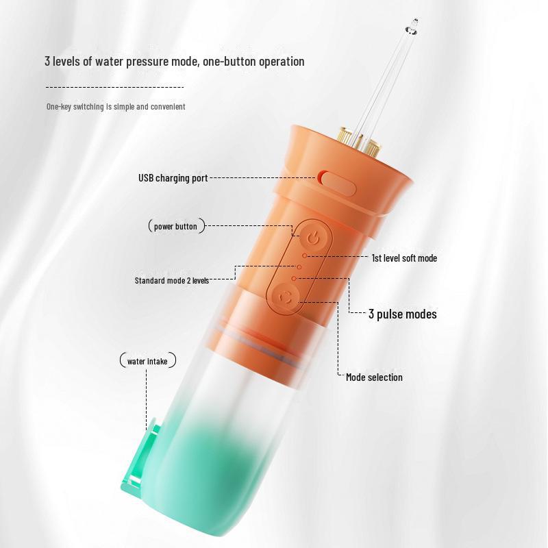 Portable Electric Telescopic Water Flosser & Tooth Cleaner