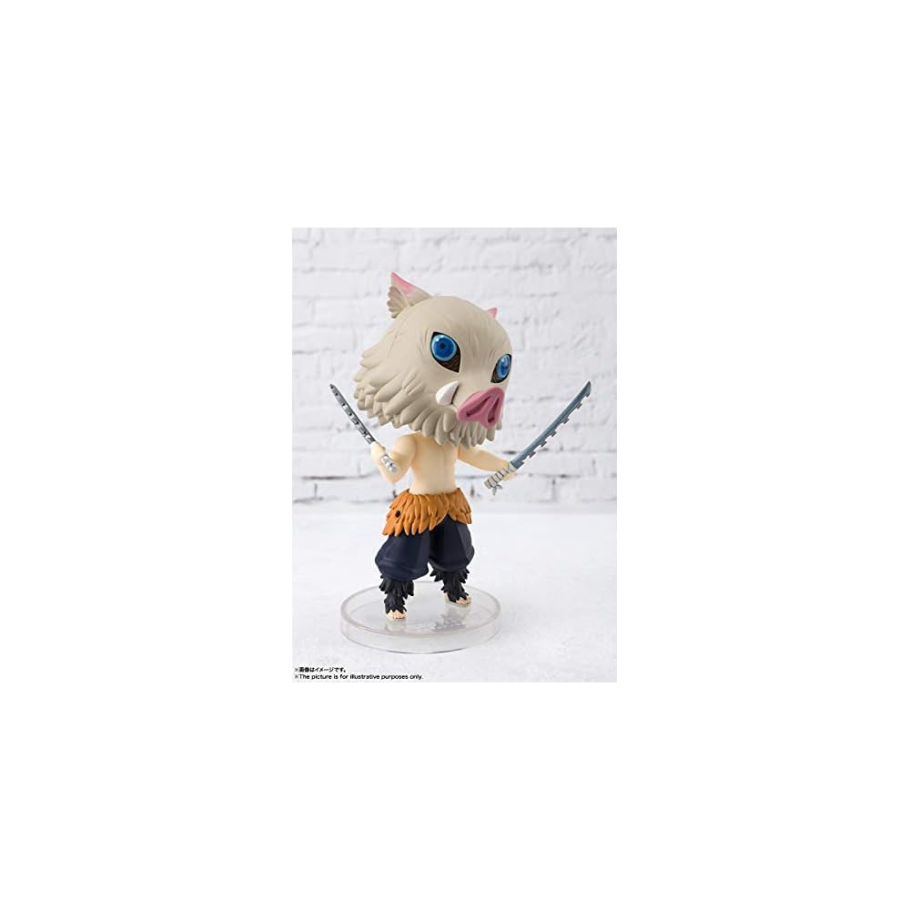 TAMASHII NATIONS Figuarts mini Demon Slayer Inosuke Hashibira 90mm PVC ABS Painted Action Figure