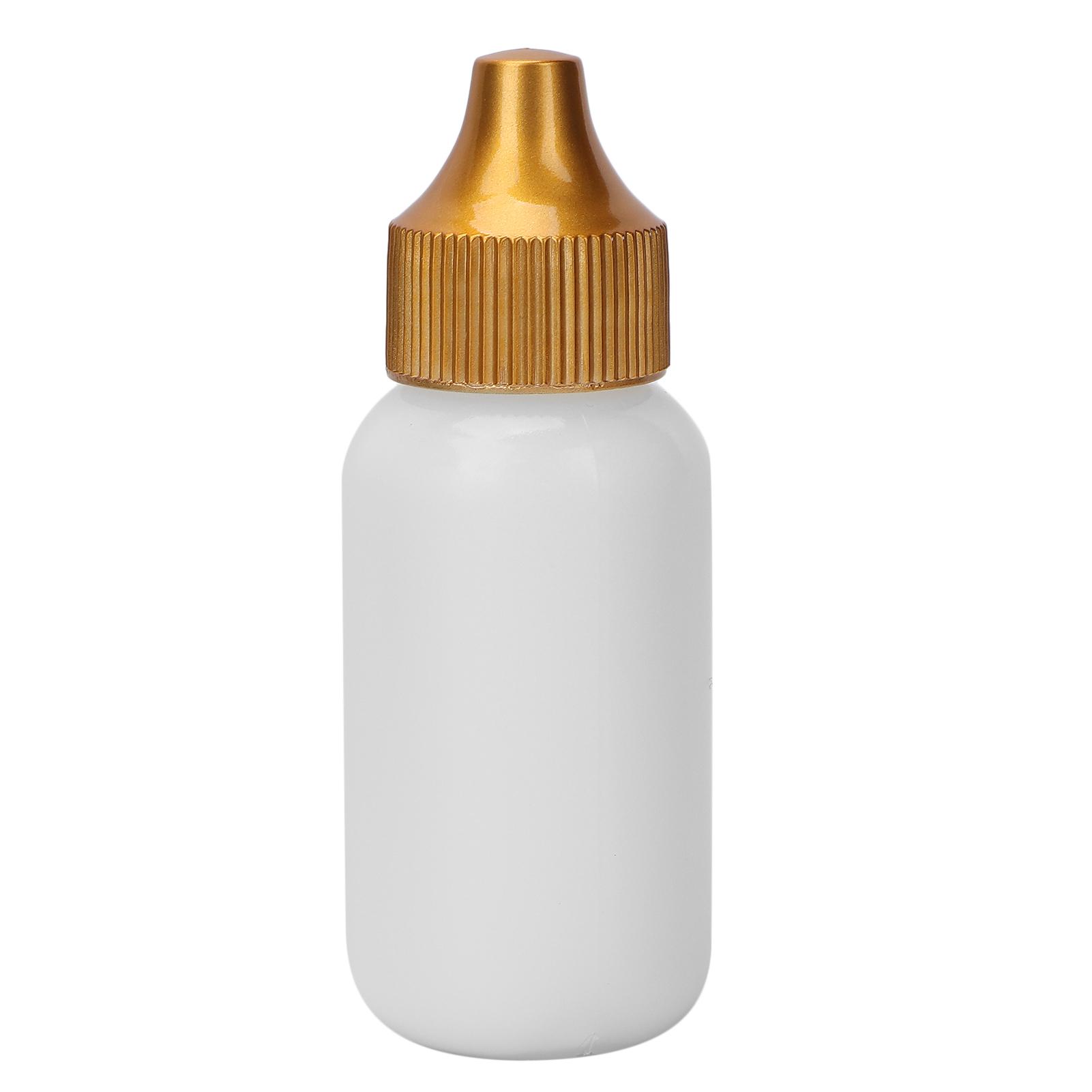 Adeziv Profesional pentru Lipirea Perucilor Impermeabil Rezistent la Transpirație Rezistent la Ulei Adeziv pentru Lipirea Perucilor cu Dantelă White bottle gold cap white