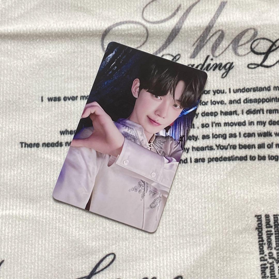 

[USED] TXT FC Exclusive 2024 Yeonjun Survey Winner Trading Card