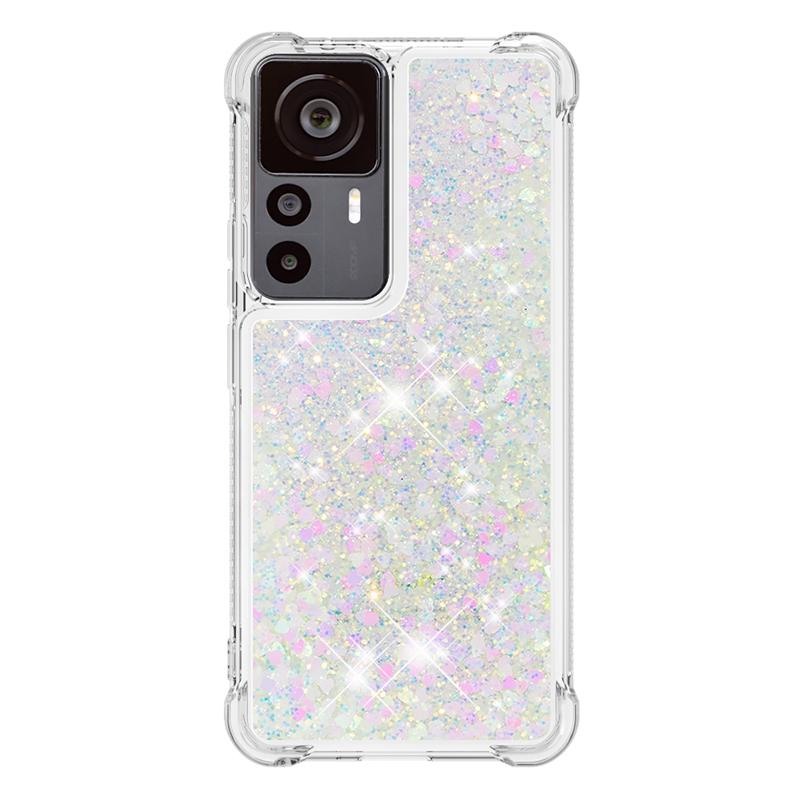 Pouzdro 12T Pro na Pro Coque Xiaomi 12T Pro Kryt Dynamické tekuté pouzdro s tekutým pískem Pro Funda Xiomi Xiaomi Mi 12T 12 T Pro Pouzdra na telefon