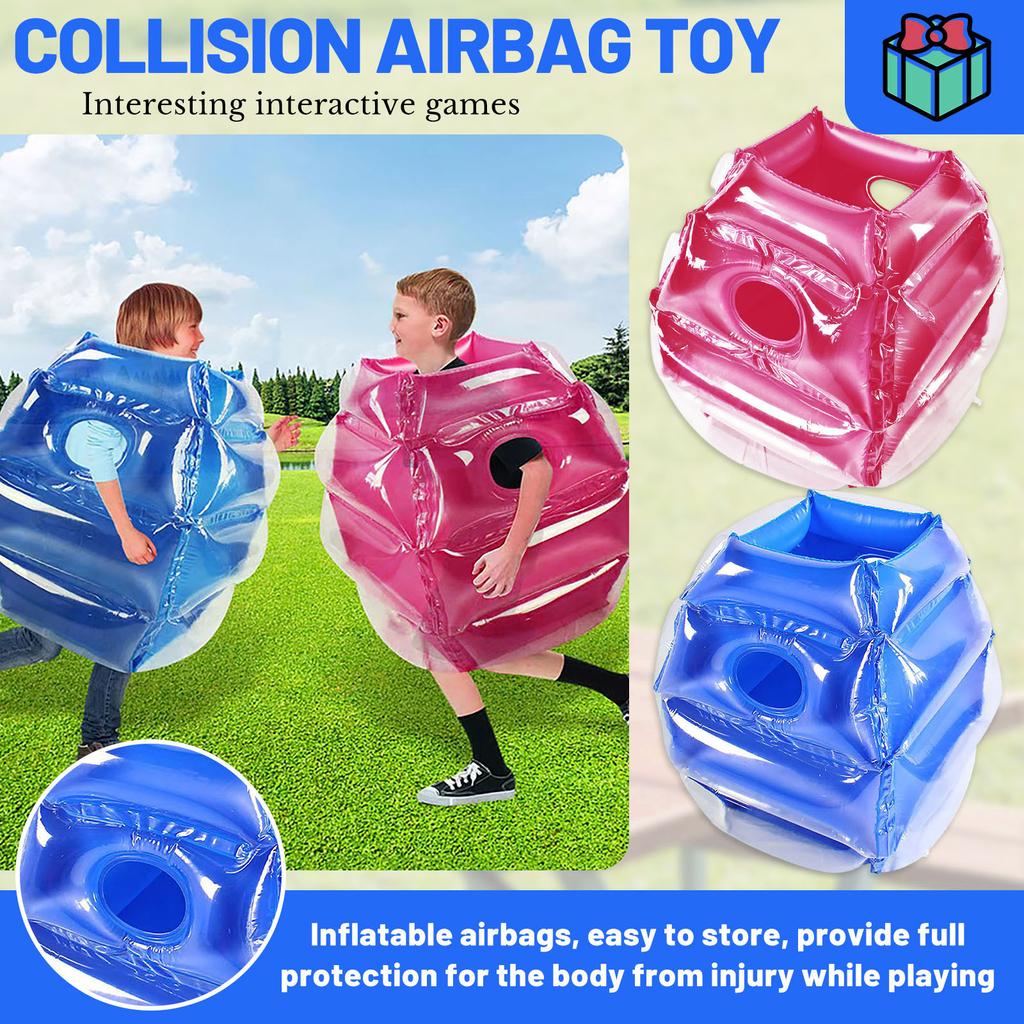 Inflatable PVC Bumper Ball Outdoor Fun Collision Ball Blow Up Body Bubble Ball Sports Game Prop