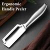 2Pcs Vegetable Peeler Peeler with Ergonomic Handle Bottle Opener Multi-Function Fruit Peeler for Pumpkin Pineapple Sugarcane Rust-Proof Essential