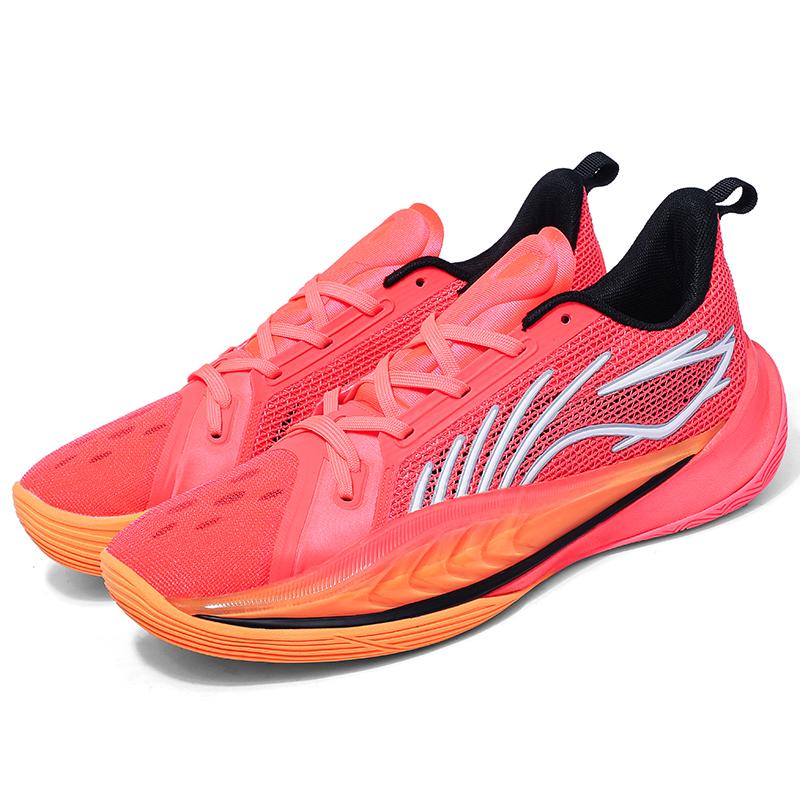 New Mesh Breathable Basketball Shoes for Men Shock-absorbing Wear-resistant and Anti-slip Professional Practical Sports Shoes