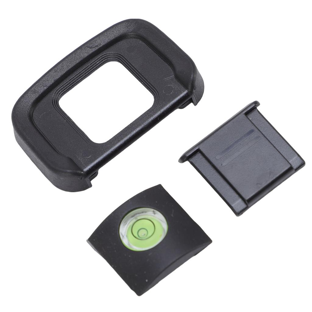 3 In 1 Eyecup Hot Shoe Cover Bubble Level Set Replacement for Nikon Z50 Mirrorless Camera