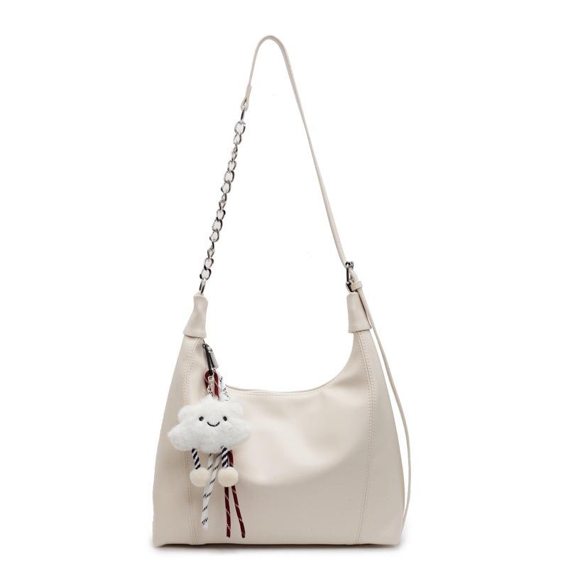 New Fashion Casual Dumpling Bag Spring Commute Large Capacity Shoulder Bag High Sense Messenger Women's Bag