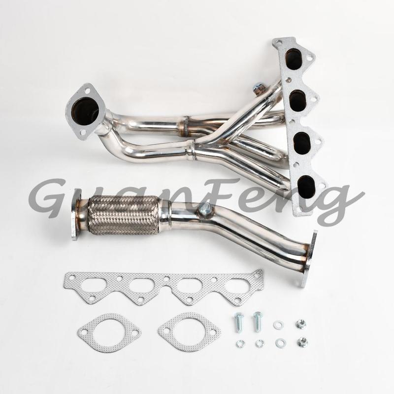 

For Hyundai Elantra 1997-2001 Tiburon 2.0L Header Exhaust Manifold with Pipe Kit T-304 Exhaust Headers &Pipe For 1995-2000