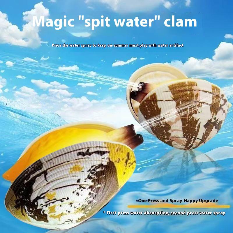 3/6PCS Water Spray Shell Adult Mischief Water Spray Toy Summer Fun Powerful Spray Novelty Beach Party Water Balloon