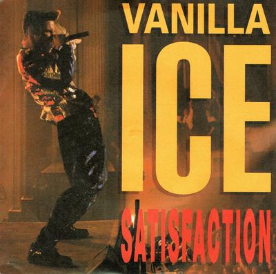 7inch Record VANILLA ICE - Satisfaction SBK29 SBK Records 1991 UK Rap & Hip-Hop/R&B Used