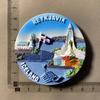 Iceland Reykjavík Fridge Magnets Tourist Souvenirs Message Board Magnetic Stickers Home Decoration Wedding Gifts