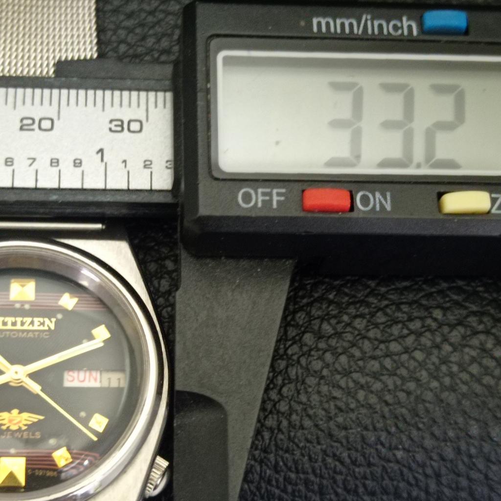 AUTOMATISCHE VINTAGE CITIZEN 8200 JAPAN HERREN ORIGINAL ZIFFERBLATT UHR a702157-5 R208-a702157