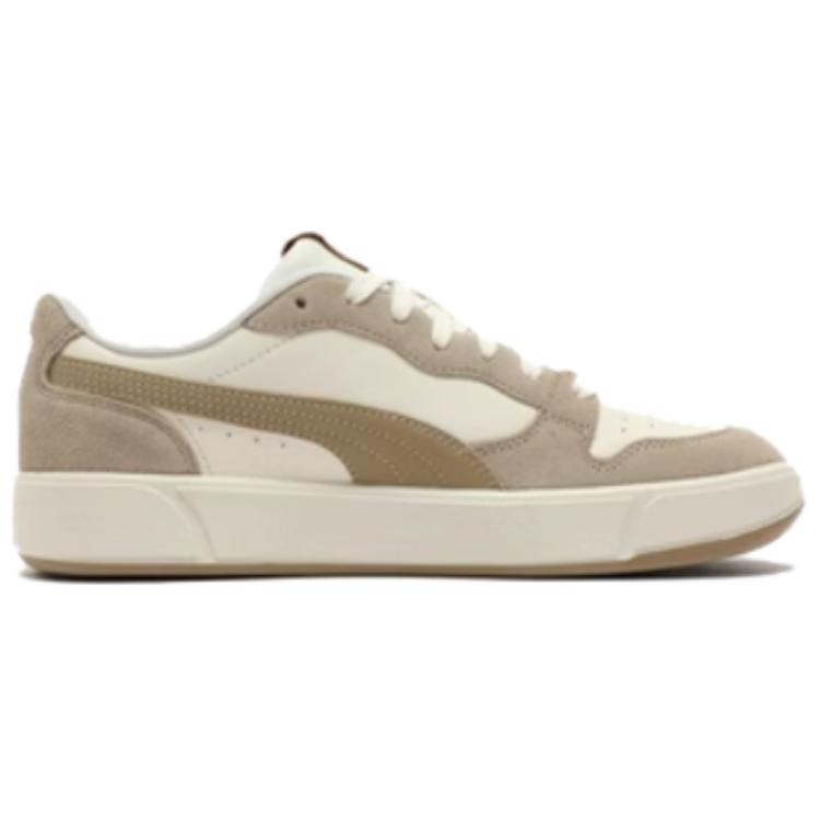 Puma Sky Lx Comfortable Low-Top Sneakers Unisex Sneakers Off-White Light-Brown 394210-06
