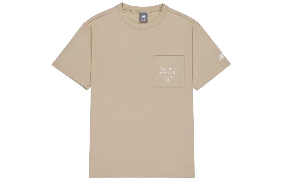 New Balance T Shirt Men s Khaki AMT42316-SOT M