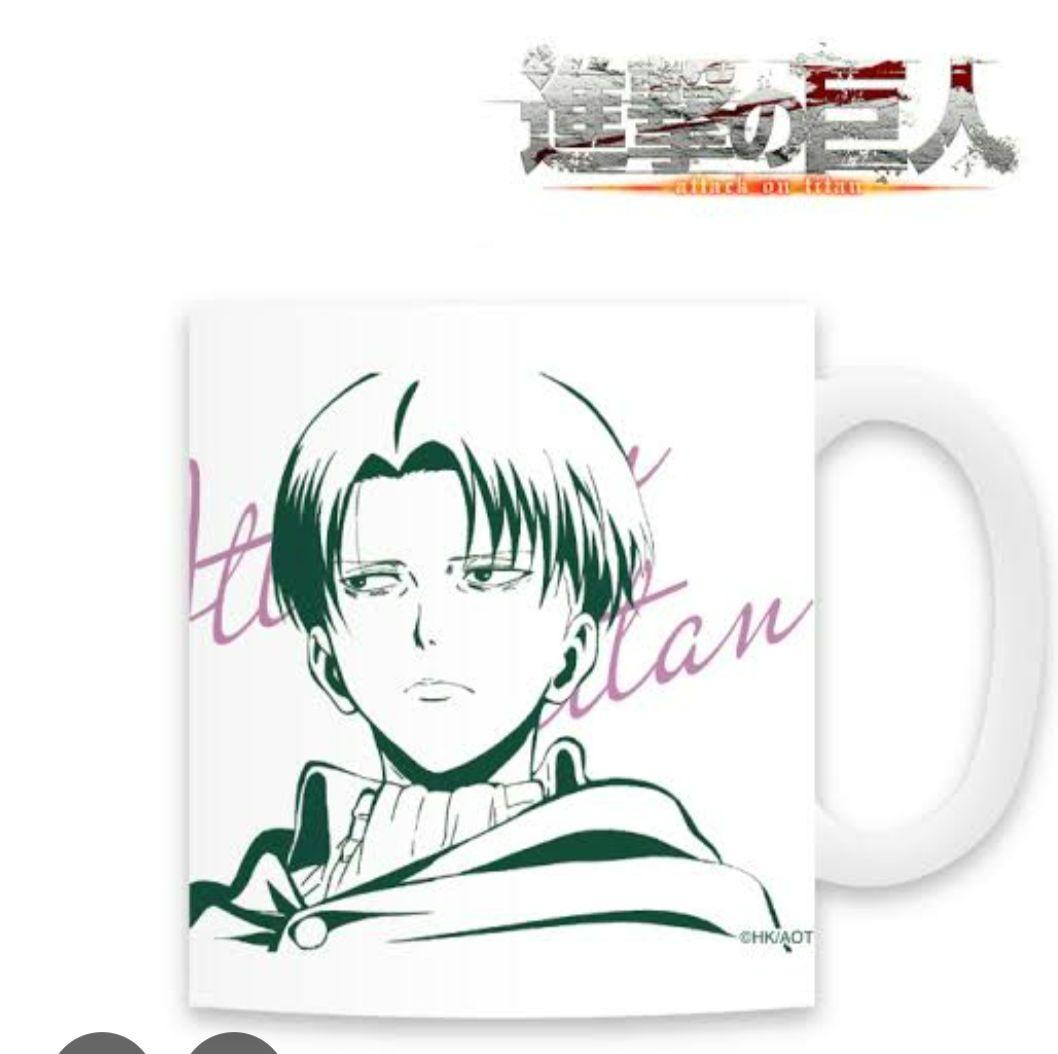 

[USED] Attack on Titan Color Mug (Levi)